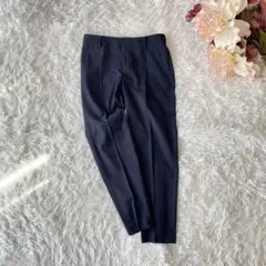 ⚫︎タックテーパードパンツ（38）シンプル　オフィスカジュアル