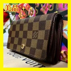 ✨美品✨ルイヴィトン ダミエ ポルトフォイユ トレゾールL字ファスナー