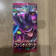 開封済みパック　空パック　ポケモンカード　ファントムゲート　ワンエディション