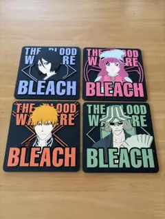 BLEACH THE BLOOD WAR ラバーコースター 4枚セット