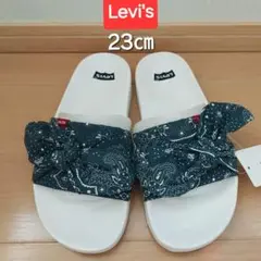 【5740】【新品】箱なし 23㎝ リーバイス サンダル
