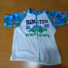 HANG TEN 恐竜柄 ラッシュガード