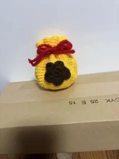ベル袋　手編み