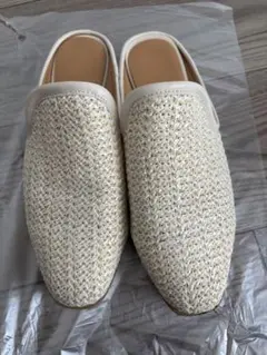 【美品】GU ジーユー　バブーシュ サンダル　Sサイズ
