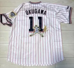 【美品】奥川恭伸　東京ヤクルトスワローズ　優勝記念ユニフォーム　Lサイズ