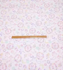 オックス生地　カラフルキャンバス　ジュエリーボックス　112×50　ピンク