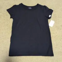 【新品】140cm　半袖黒Tシャツ