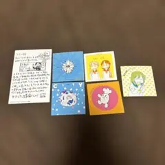 CITY あらゐけいいち 購入特典 イラストカード & ステッカー 5種