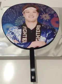 日本ハムファイターズ超夏男 ジャンボうちわ伏見寅威 選手