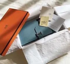 エルメス ベアンロング財布 シルバーH金具