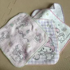 新品未使用　マイメロディ ハンカチ　4枚セット