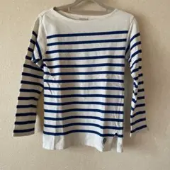 オーチバル　オーシバル　ボーダーシャツ　青×白　S バスクTシャツ