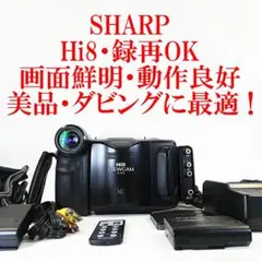 動作良好 Video Hi8 シャープVL-HL15 高画質8ミリビデオカメラ 2025年最新】VL-HL15の人気アイテム - メルカリ