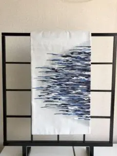 ☆新品未使用☆ 正絹袋帯 仕立上 縞柄・線柄・流水柄
