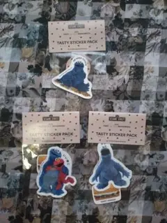 ノーレーズンサンドイッチ　セサミストリート　ステッカー　平野紗季子