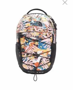 新品未使用ノースフェイスボレアリスミニバックパックリュックサック(花柄)キッズ