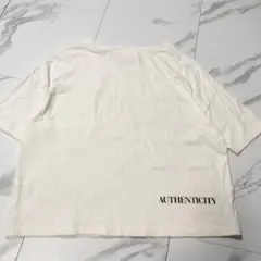 yoggy sanctuary ワンポイントプリントTシャツ 日本製 アイボリー
