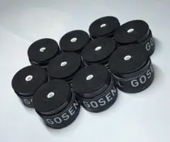 ★最安★GOSENオーバーグリップテープ黒10