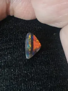 1.23ct ボルダーオパール ルース オパール ネオンオレンジ ネオンピンク