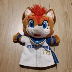 日本ハムファイターズ　パペット　フレップ　マスコット　美品