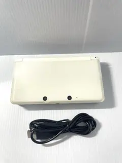 【動作品】Nintendo 3DS 本体 アイスホワイト(付属品あり)