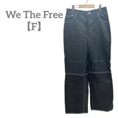 匿名配送✨We The Free 【F】フェイクレザーパンツ ワイドストレート