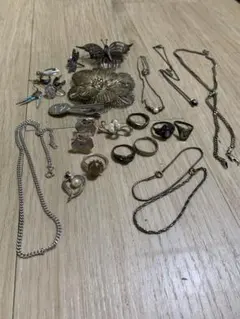 925、silver刻印あり、26点セット127gジャンク品