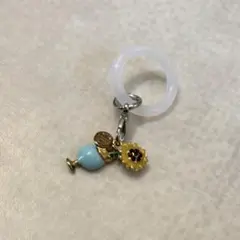 ハンドメイド　アンブレラマーカー　めじるしアクセサリー　夏