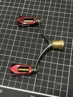 SLP ダブルハンドル 90ミリ 赤ザイオンノブ付き