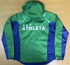 アスレタ/ATHLETA フード付きピステ 長袖 Sサイズ グリーン