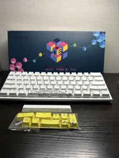 「希少」虎 銀軸 Ducky One 2 Mini ホワイト