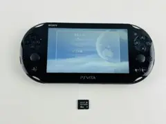 PS VITA PCH 2000 カーキ ブラック 16GBメモリーカードセット