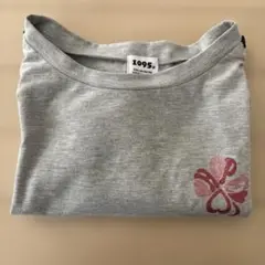 1095 グレー クロップドTシャツ