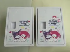 My Melody & Kuromi 収納ボックス 2個セット
