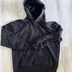 ZARA ブラック フード付きパーカー XL