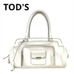【正規品】TODS トッズ ハンドバッグ レザー カデナ 南京錠付き レディース