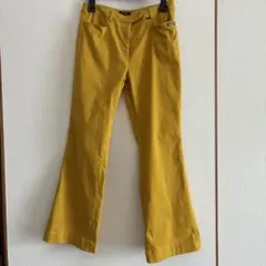 からし色レディースパンツ