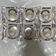 ボーイズビーメイド缶バッジメイド服ver エメリ・スノワール6個セット