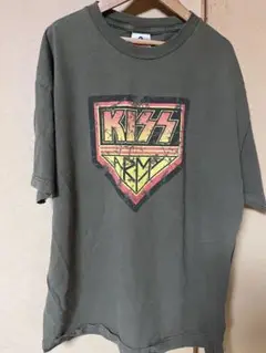 KISS ARM Tシャツ オリーブグリーン