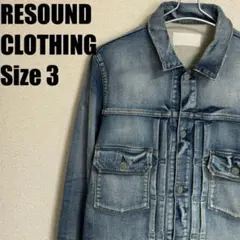 2025年最新】RESOUND CLOTHING メンズ Gジャン・デニム