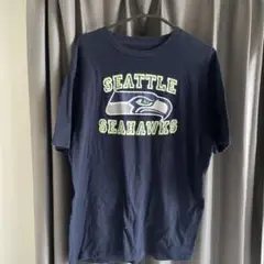SEATTLE SEAHAWKS スリープウェア シャツ ネイビー