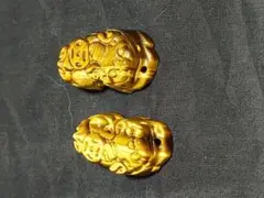 タイガーアイ貔貅 (2個)