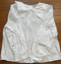 【早い者勝ち】ZARA　ザラ　 フリル襟ブラウス L