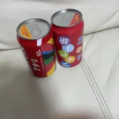 コカコーラ50周年　HAPPY CAN 　アタリ缶　スピーカー　イヤホン