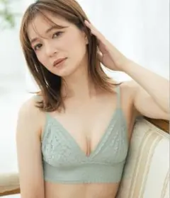 fran de lingerie ノンワイヤーブラ&ショーツセット アイボリー