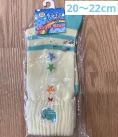 【新品】エンジェルブルー　靴下　20〜22cm