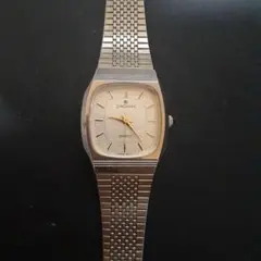 C-13 JUNGHANS クォーツ 腕時計 ゴールド メッシュバンド稼働品です