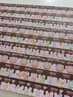 ダッフィーアンドフレンズ　生地　合成皮革生地　合皮