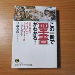 8この一冊で「聖書」がわかる! 白取春彦