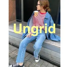 Ungrid♡ヴィンテージストレートデニム 日本製